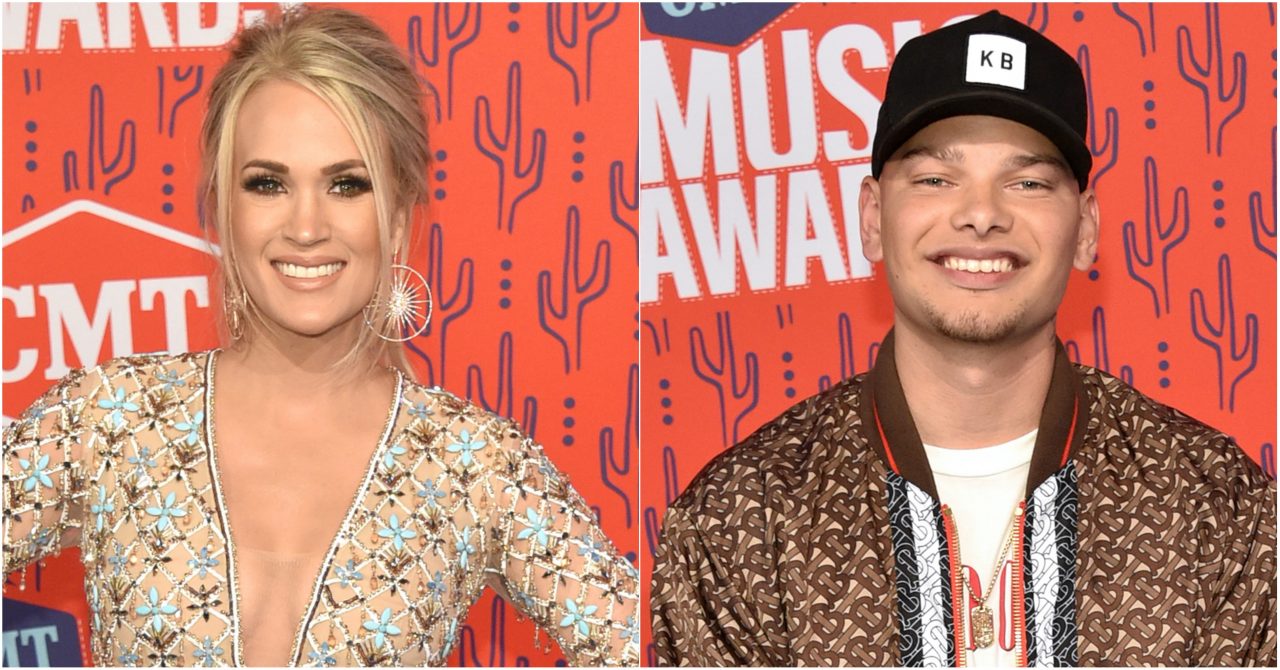 Carrie Underwood, Kane Brown Among 2019 CMT Artists of the Year