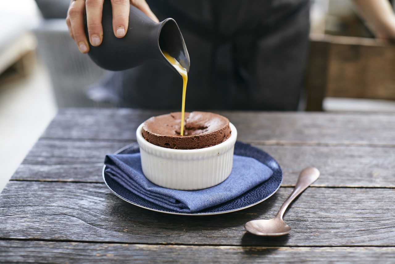 Sweet Treat: Satisfy Your Sweet Tooth with the Chocolate Souffle at Henley