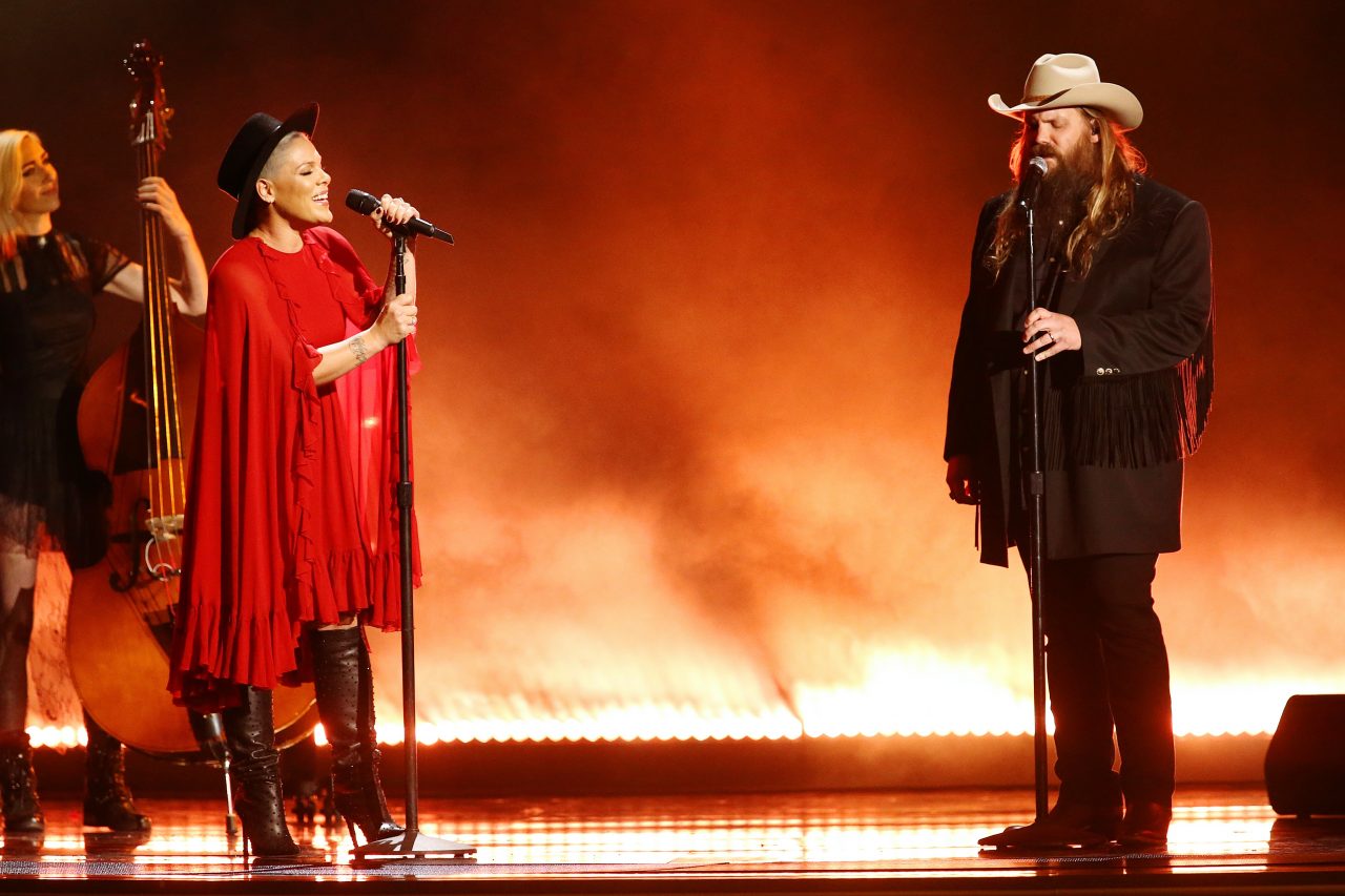 Watch P!nk and Chris Stapleton’s CMA Duet on ‘Love Me Anyway’