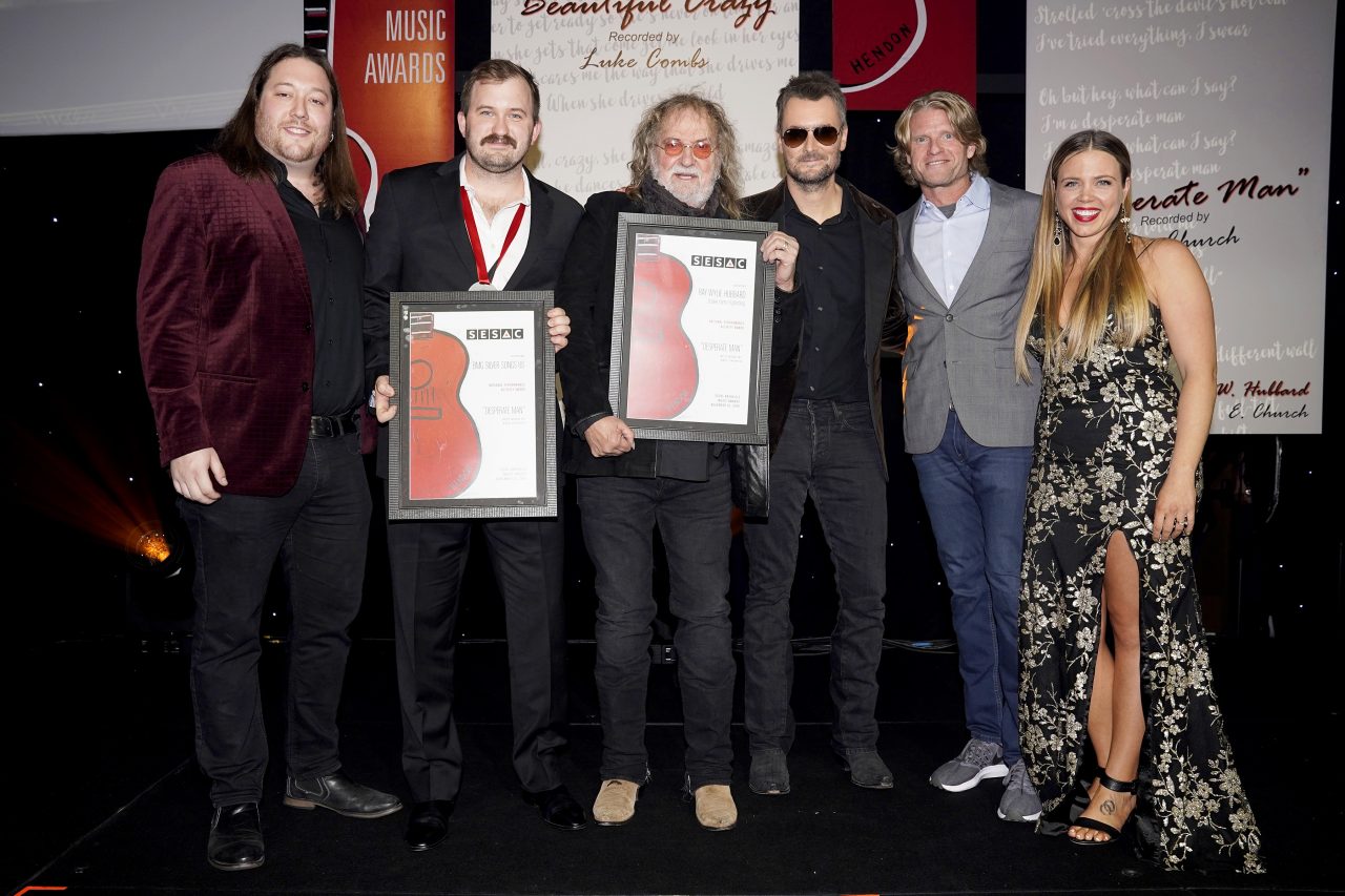 Ray Wylie Hubbard, Eric Church, Blanco Brown and Jimmie Allen Wow SESAC’s 2019 Nashville Music Awards