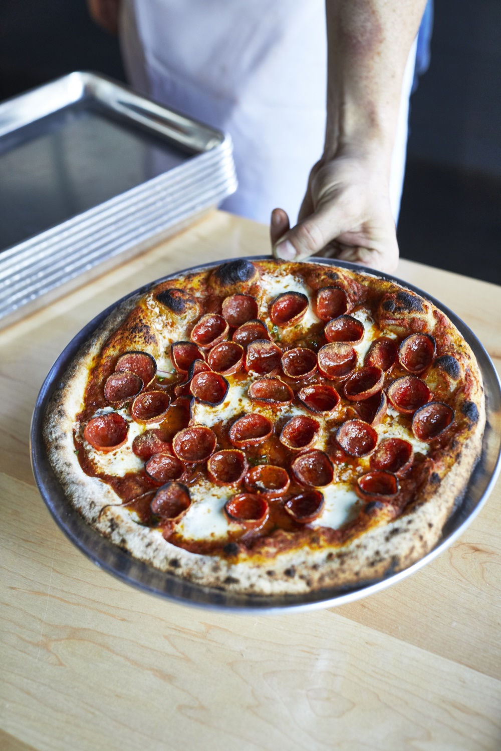 'za Wood Fired Pizza; Photo credit: Emily Dorio