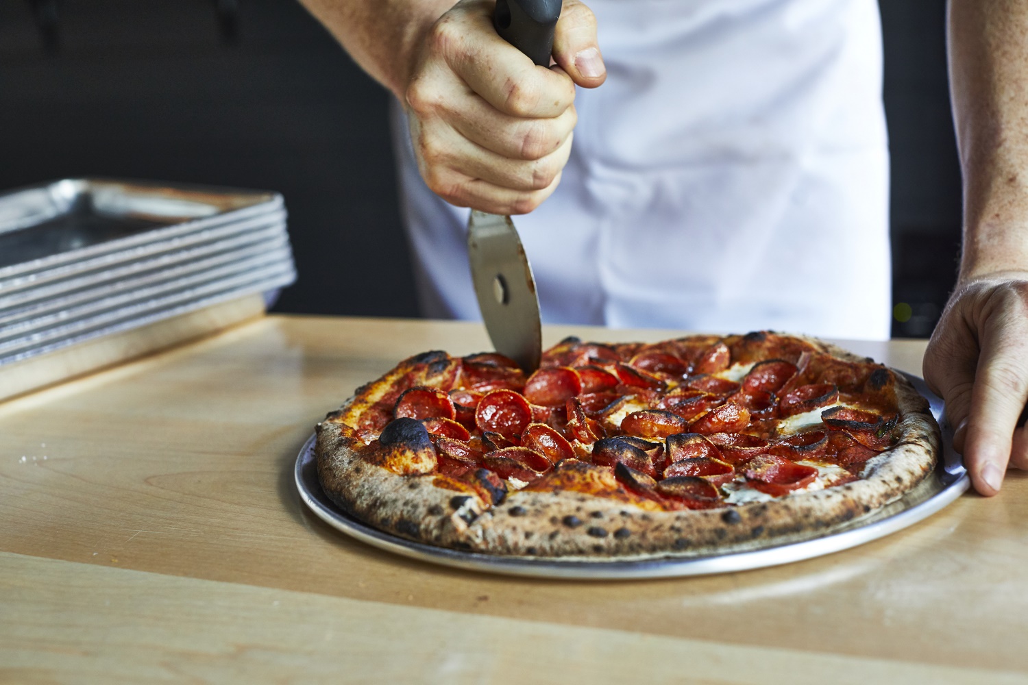 'za Wood Fired Pizza; Photo credit: Emily Dorio