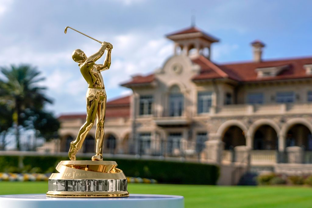 PONTE VEDRA BEACH, FL - FEBRUARY 11: Beauty shots of the new Tiffany &Co. trophy for THE PLAYERS photographed during THE PLAYERS Media Day at TPC Sawgrass on February 11, 2019 in Ponte Vedra Beach, Florida. (Photo by Chris Condon/PGA TOUR)