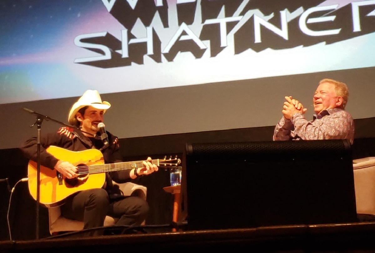 William Shatner and Brad Paisley Share Humorous Tales After ‘Khan’ Screening