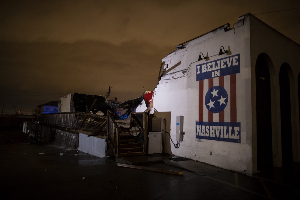 Tornado Ravages East Nashville and Germantown Areas of Music City