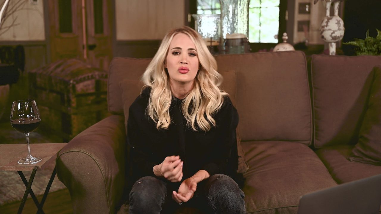 See Carrie Underwood’s At-Home Performance of ‘Drinking Alone’
