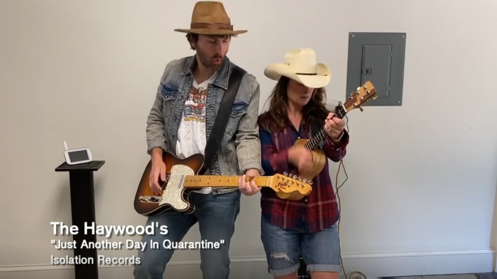 Dave Haywood And Wife Kelli Perform Quarantine Version of ‘Just Another Day In Paradise’