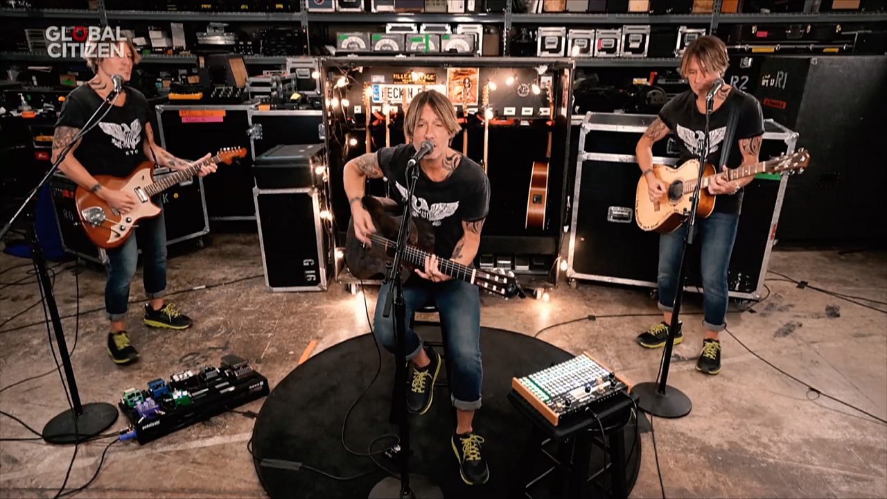 Watch Keith Urban Transform Into a One Man Band for ‘Together at Home’
