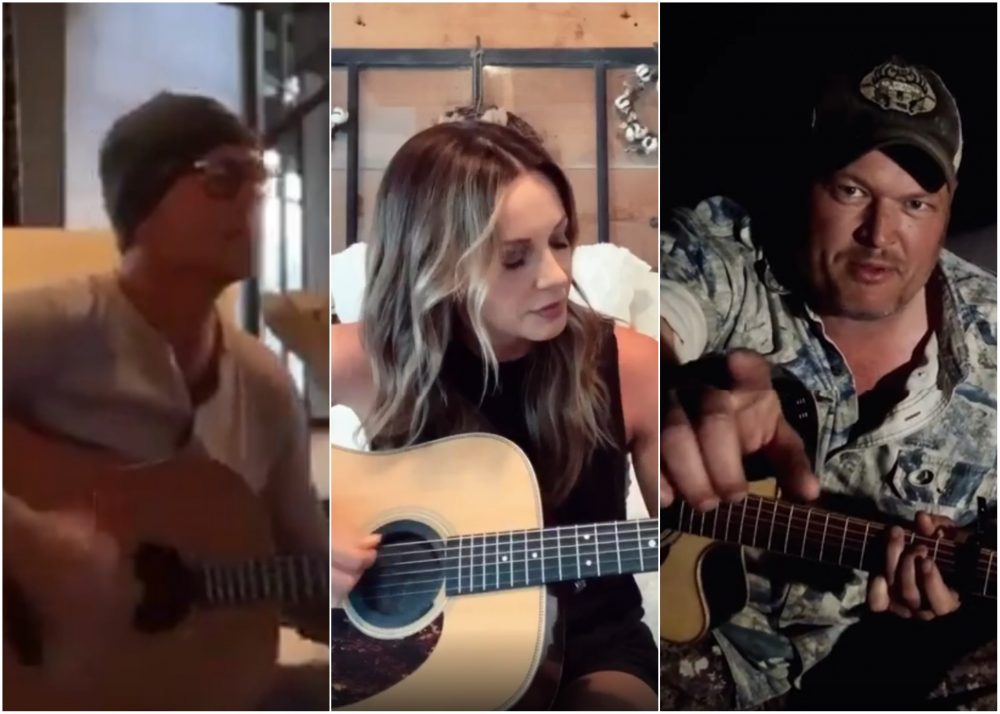 Country Stars Participate in Musical Challenges During Coronavirus