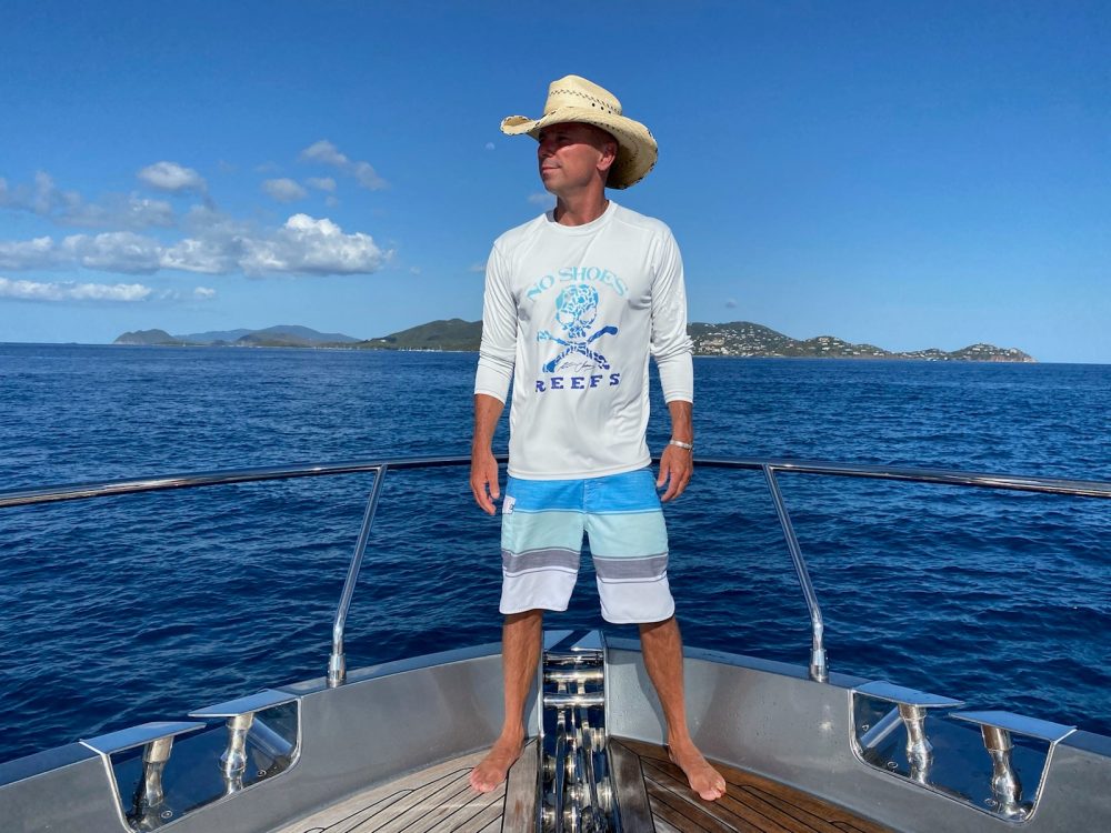 Kenny Chesney Continues ‘No Shoes Reef’ Coastal Conservation Efforts