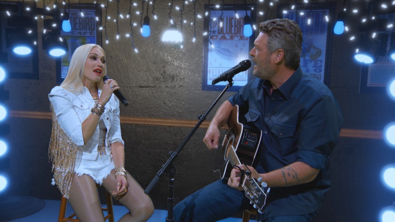 Blake Shelton Serenades Gwen Stefani in Acoustic ‘Happy Anywhere’