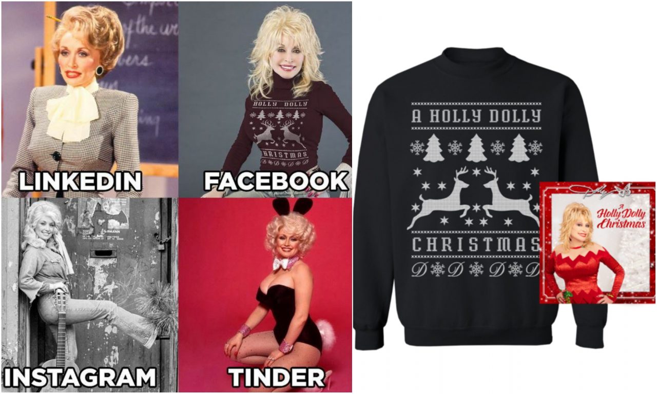 Dolly Parton Secretly Revealed Christmas Album Title In Viral Meme