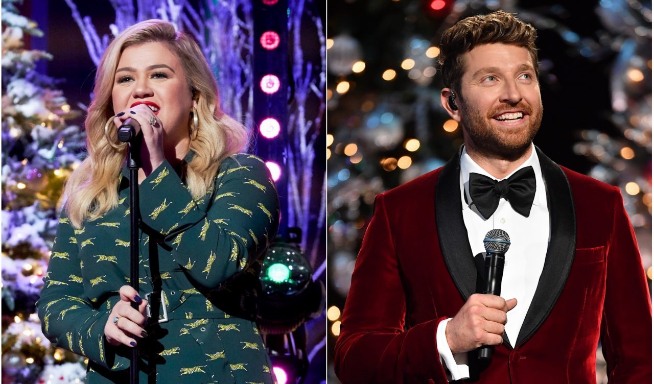 Kelly Clarkson and Brett Eldredge Unwrap Christmas Cheer on New Duet