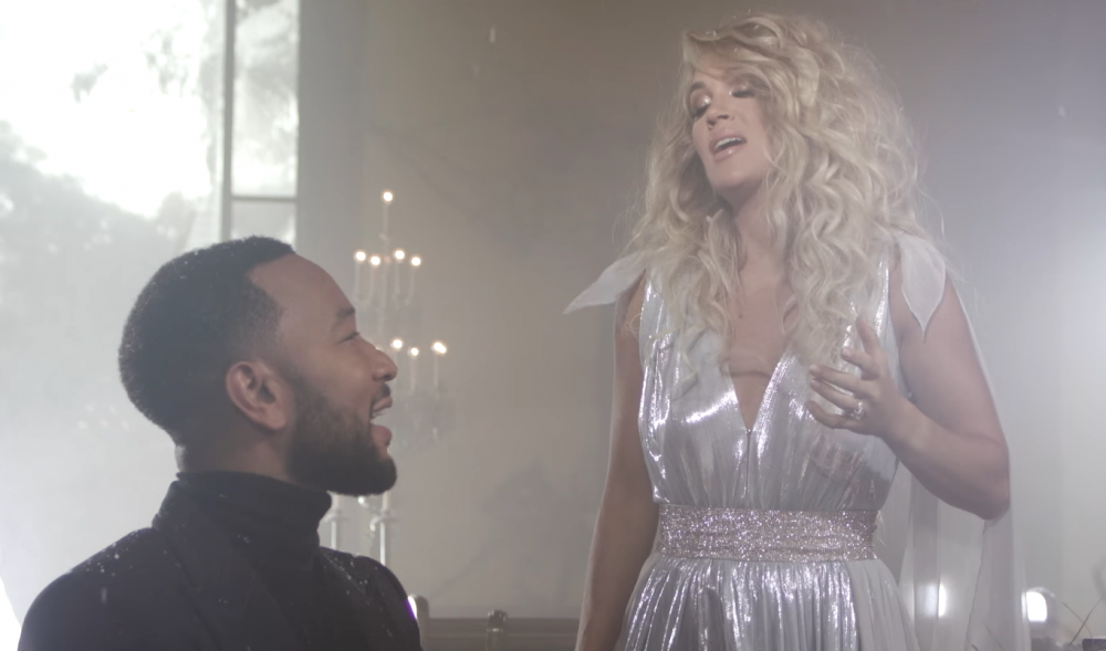 Watch Carrie Underwood and John Legend’s ‘Voice’ Finale Duet