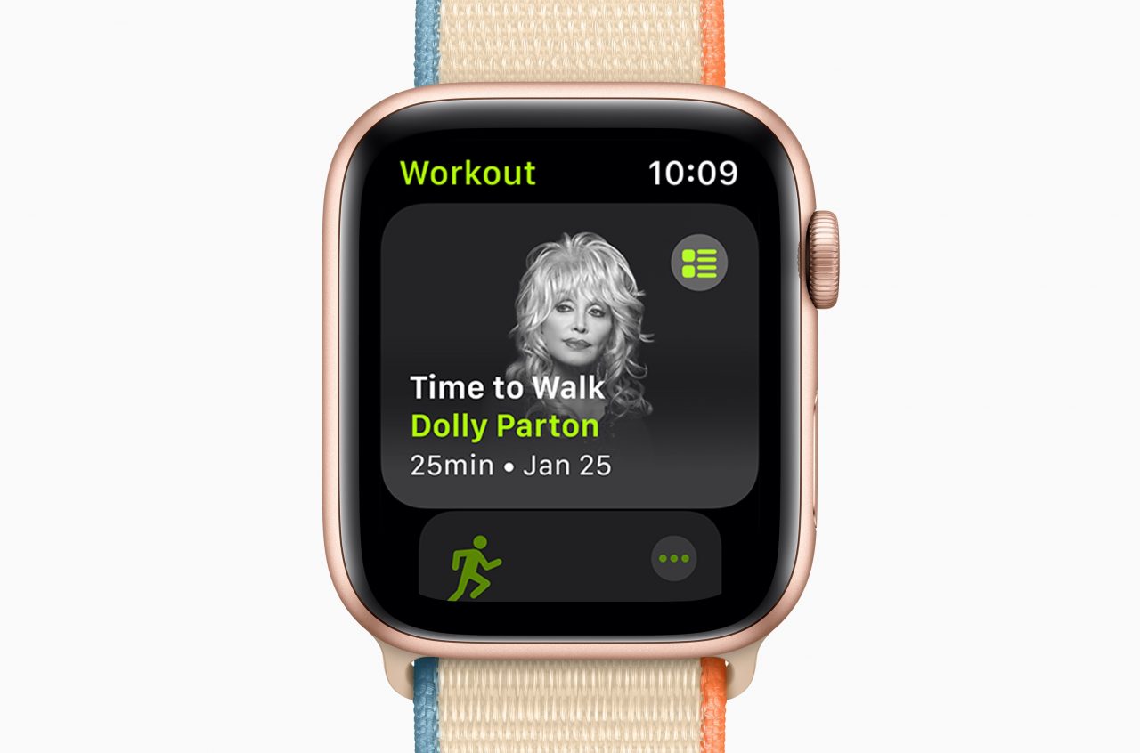 Dolly Parton Helps Get Apple Watch Users Walking