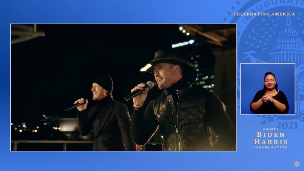 Tim McGraw and Tyler Hubbard Perform ‘Undivided’ After Inauguration