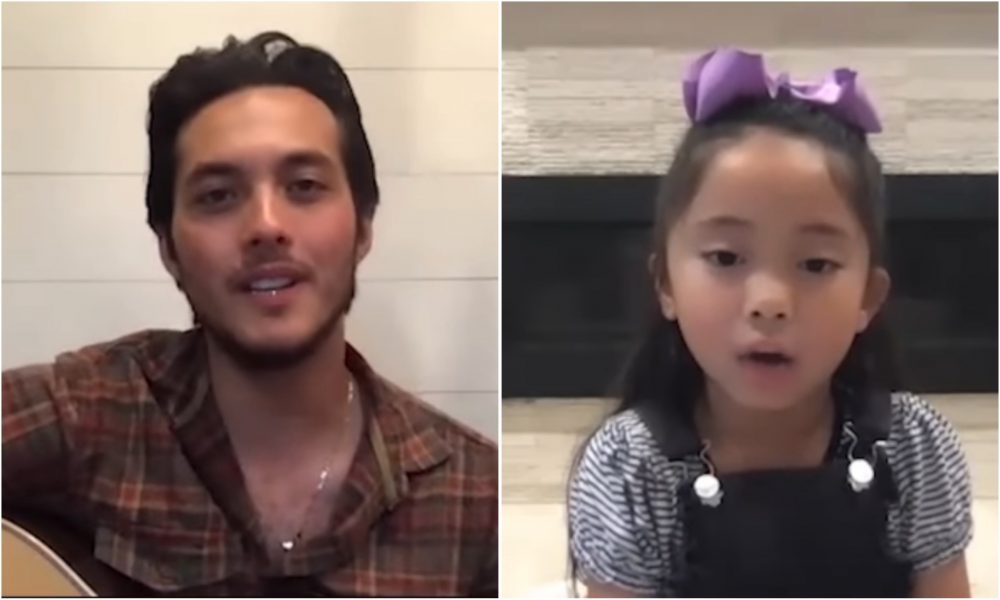 Laine Hardy Sings ‘Ground I Grew Up On’ With Young Fan On Zoom