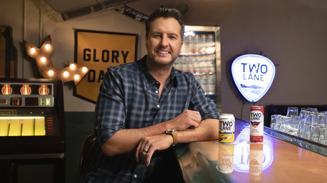 Luke Bryan Re-Launches Two Lane Beer and Hard Seltzer Brand