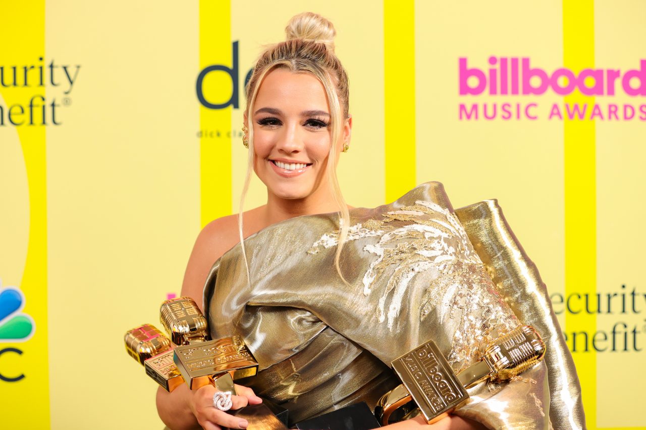 Gabby Barrett, Carrie Underwood Bring Home Gold at the 2021 Billboard Music Awards