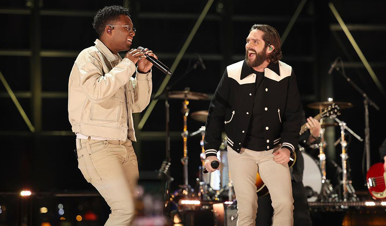 BRELAND and Thomas Rhett Join to ‘Praise the Lord’ on the ACM Awards