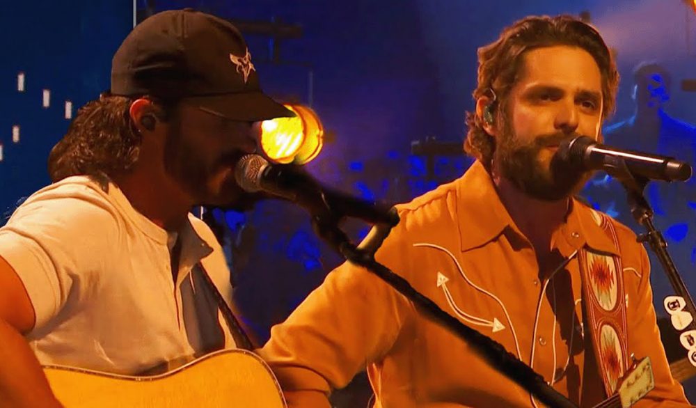 Thomas Rhett and Riley Green Team Up for ‘Half of Me’ at 2022 CMT Music Awards